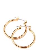 Pilgrim Earrings Gold Classic Accessories Jewellery Earrings Hoops Gold Pilgrim