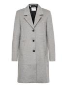 Slfsasja Wool Coat Boozt B Outerwear Coats Winter Coats Grey Selected Femme
