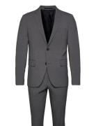 Plain Mens Suit - Normal Length Habit Grey Lindbergh