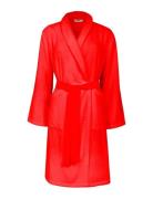 Kziconic Bath Robe Morgenkåbe Red Kenzo Home