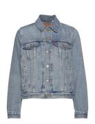 Original Trucker All Mine Jakke Denimjakke Blue LEVI´S Women