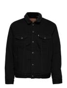 Type 3 Sherpa Trucker Berk She Jakke Denimjakke Black LEVI´S Men