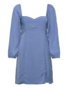 Anf Womens Dresses Kort Kjole Blue Abercrombie & Fitch