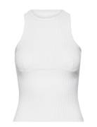 Callie Stitch Tank Top Top White OW Collection
