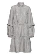 Diora Dress Kort Kjole Grey IVY OAK
