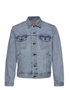 The Trucker Jacket Vegetable P Jakke Denimjakke Blue LEVI´S Men