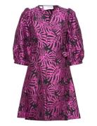Slflotte-Siv 3/4 Short Dress Ex Kort Kjole Multi/patterned Selected Femme