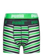 Puma Boys Basic Boxer Printed Strip Night & Underwear Underwear Underpants Multi/patterned PUMA