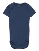 Rib Jersey Short Sleeve Body Bodies Short-sleeved Navy Copenhagen Colors