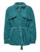 Koi Shirt Jacket Uldjakke Jakke Green Noella