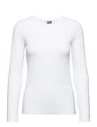 Pcsirene Ls Tee Jrs Noos Top White Pieces