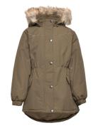 Jacket Mathilde Tech Parka Jakke Khaki Green Wheat