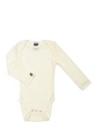 Body Ls, Off. White Drop Needle, Merino Wool Bodies Long-sleeved White Smallstuff