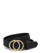 Onlrasmi Faux Leather Jeans Belt Noos Bælte Black ONLY