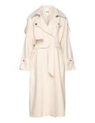 Holden - Spring Texture Trenchcoat Frakke Cream Day Birger Et Mikkelsen