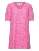Macenna Short Dress Kort Kjole Pink Noella