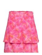 D6Nica Mini Skirt Kort Nederdel Pink Dante6