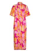 Yasfilippa 2/4 Long Shirt Dress S. Maxikjole Festkjole Multi/patterned YAS