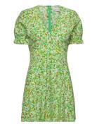 La Belle Mini Dress Kort Kjole Green Faithfull The Brand