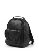 Backpack Mini™ - Black Leather Accessories Bags Backpacks Black Elodie Details