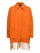 Ottyrs Coat Uldjakke Jakke Orange Résumé