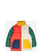 Color Block Padded Anorak Foret Jakke Red Bobo Choses