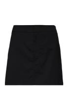 Short Tailored Skirt Kort Nederdel Black Filippa K