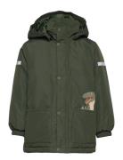 Jacket 3D Animal Dino Foret Jakke Green Lindex