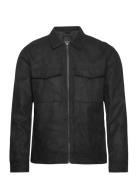 Onswill Fake Suede Jacket Otw Læderjakke Skindjakke Black ONLY & SONS