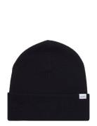 Wayne Wool Beanie Accessories Headwear Beanies Black Les Deux