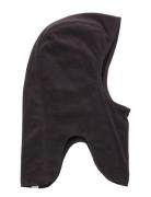 Balaclava - Fleece W. Windstop Accessories Headwear Balaclava Black Color Kids