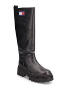 Tjw Fashion High Shaft Lange Støvler Black Tommy Hilfiger