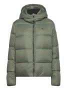 Mw Down Archetype Short Puffer Foret Jakke Green Calvin Klein Jeans