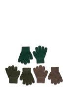 Magic Gloves 3 Pack Accessories Gloves & Mittens Mittens Multi/patterned Mikk-line
