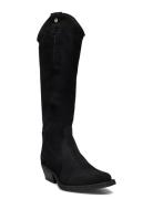 Welsy Boot Lange Støvler Black Steve Madden