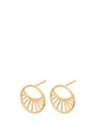 Daylight Earsticks 11 Mm Accessories Jewellery Earrings Studs Gold Pernille Corydon
