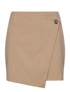 Bs Emmie Skirt Kort Nederdel Brown Bruun & Stengade