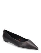 Essential Pointed Ballerina Ballerinasko Ballerinaer Black Tommy Hilfiger