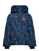 Sgbruce Puffer Jacket Foret Jakke Navy Soft Gallery