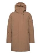 Climate Shell? Jacket - Grs/Vegan Parka Jakke Beige Knowledge Cotton Apparel