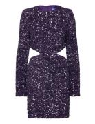 Stellacras Dress Kort Kjole Purple Cras