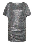 Zendaya Dress Kort Kjole Silver Ba&sh