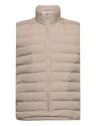 Slhbarry Quilted Gilet Noos Vest Cream Selected Homme