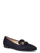 Loafer Loafers Flade Sko Blue Gabor