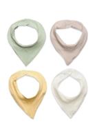 Scarf 4 Pack Solid Baby & Maternity Care & Hygiene Dry Bibs Multi/patterned Lindex