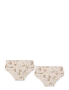 Evy Panties 2-Pack Night & Underwear Underwear Panties Beige That's Mine