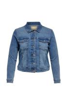 Carwespa Ls Jacket Light Blue Dnm Noos Jakke Denimjakke Blue ONLY Carmakoma