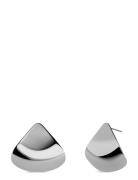 Melrose Studs L Steel Accessories Jewellery Earrings Studs Silver Edblad