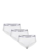 3-Pack Womens Maxi Brief Trusser, Tanga Briefs White NORVIG