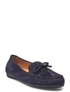 Moccasin Loafer Loafers Flade Sko Navy Gabor